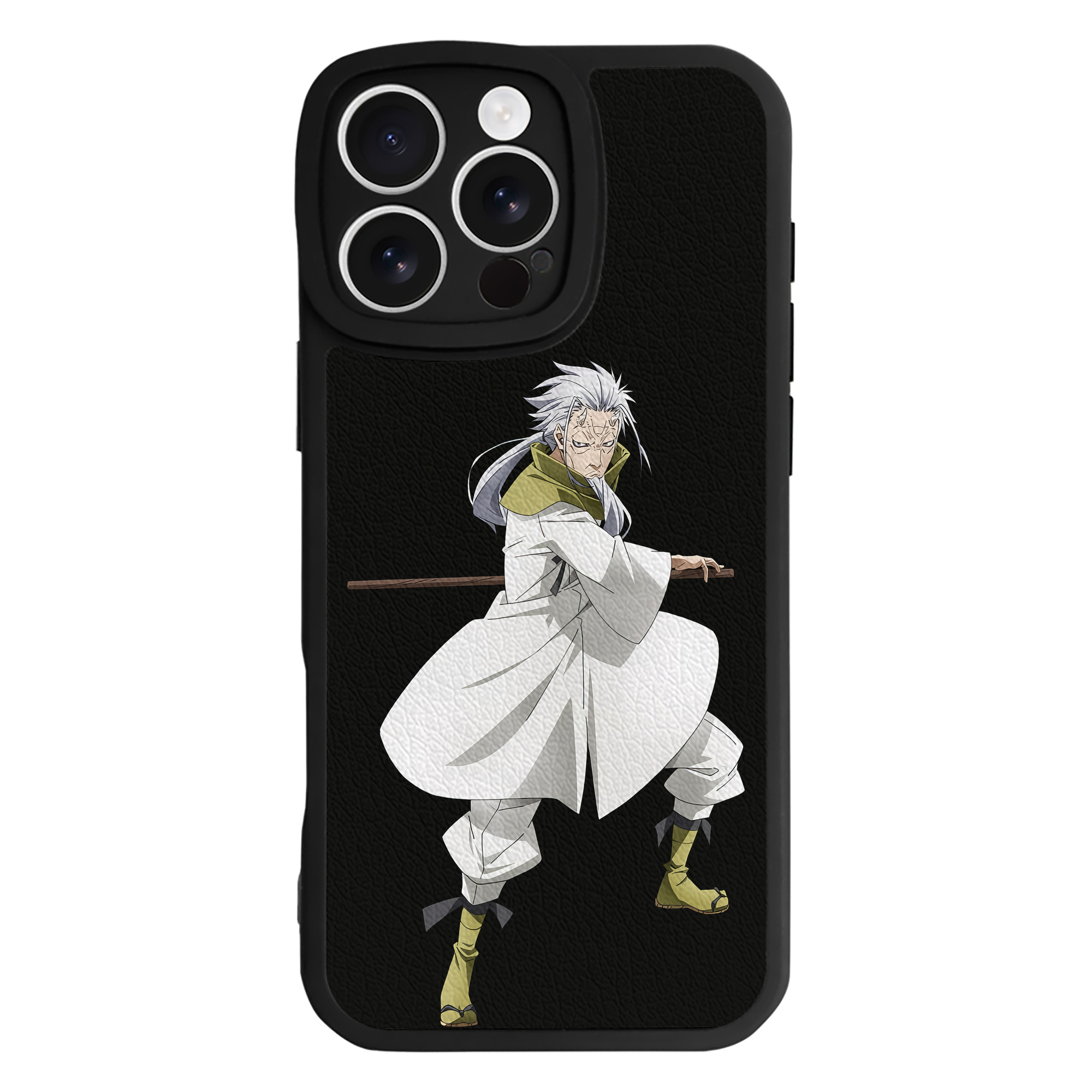 （画像用） 転スラ Regarding Reincarnated to Slime 【iPhone 16シリーズ対応】シリコンスマホケース（レザー調） 材質：シリコン